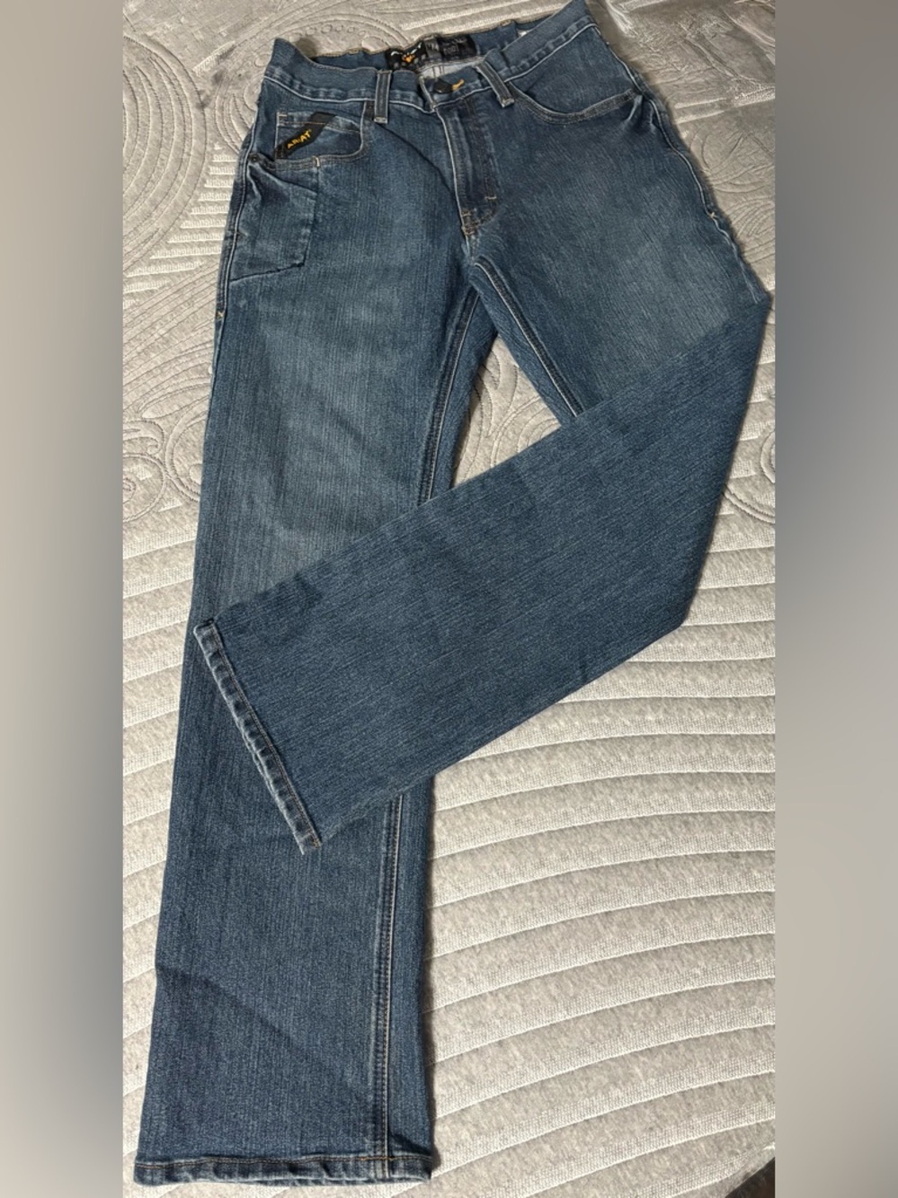 Ariat Men's Classic Jeans - Dark Blue Relaxed Boot